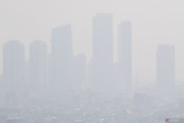 Minggu, kualitas udara Jakarta tidak sehat dan terburuk ketiga dunia