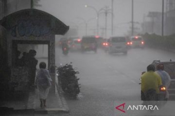 BMKG prakirakan cuaca di sebagian besar daerah hujan ringan pada Rabu