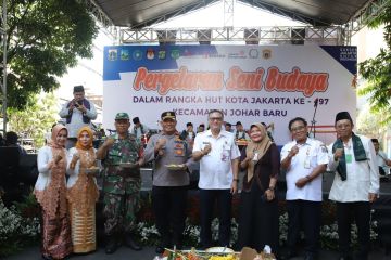 Kecamatan Johar Baru adakan pagelaran seni budaya rayakan HUT Jakarta