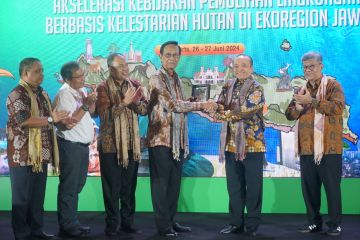 KLHK soroti kolaborasi akselerasi pemulihan lingkungan di Pulau Jawa