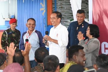 Presiden Jokowi: Program bantuan beras dilanjutkan hingga Desember