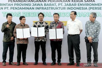 PKS Pembangunan-Pengelolaan TPPAS Regional Legok Nangka ditandatangani