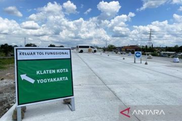 Tol Solo-Yogya dioperasikan sampai Klaten pada Juli 2024