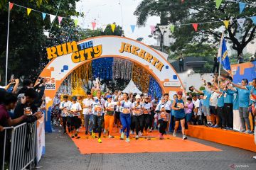 1.000 pelari ramaikan Run The City Jakarta
