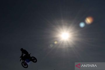 Kualifikasi kejuaraan dunia motocross MXGP Selaparang Lombok 2024