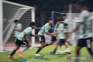 Timnas Indonesia U-19 terus tingkatkan kondisi fisik