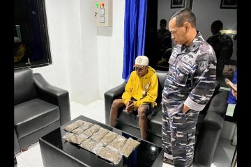TNI AL gagalkan penyelundupan bahan peledak seberat 5 kg di Nabire