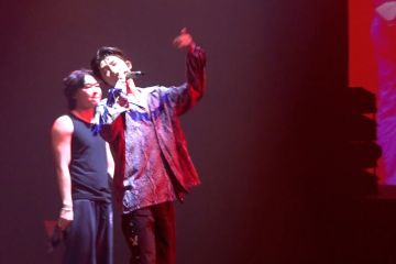 B.I langsung berhasil “HYPE UP” ID Indonesia di konsernya