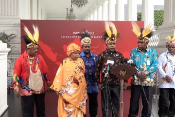 Bertemu Presiden, Majelis Rakyat Papua sampaikan dukungan untuk IKN