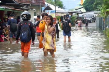 Dua kecamatan di Gorontalo banjir, dua lokasi pengungsian dipersiapkan
