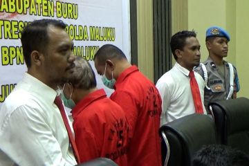 Dua orang pemalsu sertifikat tanah di Maluku diamankan