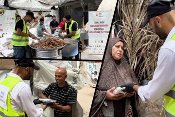 Hadapi krisis pangan di Gaza, PMI kembali salurkan bantuan