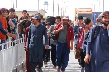 Lebih dari 300 keluarga pengungsi Afghanistan pulang ke tanah airnya