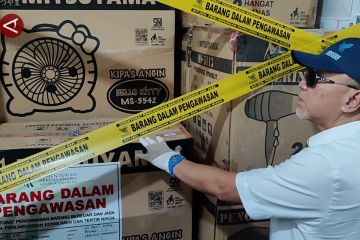 Kemendag sita 40.282 barang elektronik impor ilegal Rp6,7 M di Serang