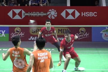 Langkah Leo/Daniel terhenti di babak 16 besar Indonesia Open