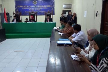 Tiga KPU kabupaten di Sultra jalani sidang etik DKPP