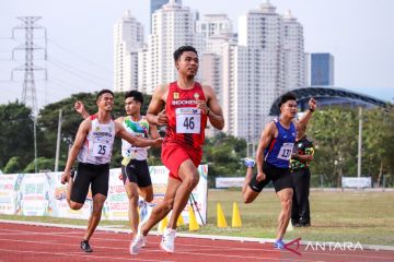 Zohri juara lari 100 meter putra AUG 2024