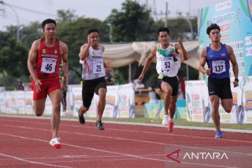 Zohri rebut emas atletik 100 meter putra AUG 2024