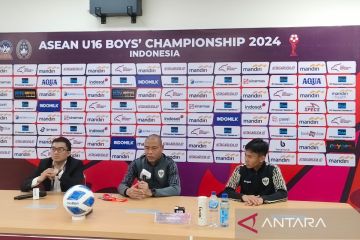 Pelatih minta timnas U-16 Indonesia tidak cepat berpuas diri