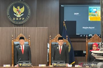 Ketua KPU RI hadir secara online di sidang putusan dugaan asusila