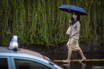 BMKG: Jakarta hujan ringan diseluruh wilayah pada Sabtu pagi