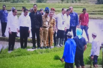 Pj Gubernur Sulsel dampingi Presiden Jokowi di Bone