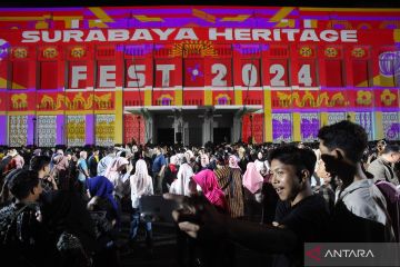 Semarak peresmian Kota Lama Surabaya jadi destinasi wisata sejarah