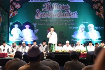 Gubernur Kalteng: Bersholawat jadi sarana memperkuat iman dan takwa