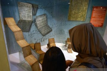 Mengisi libur sekolah di museum Lampung