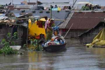 46 orang tewas akibat banjir di Assam India