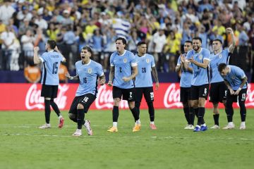 Brasil kalah, Uruguay tantang Kolombia di semifinal