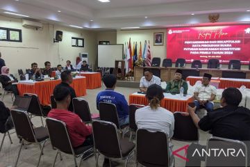 KPU Kota Serang tunda pleno penyandingan data perolehan suara DPR RI