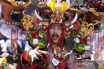 Penilaian kostum jelang gelaran Banyuwangi Ethno Carnival 2024