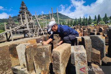 Candi Srikandi direhabilitasi sesuai bantuk aslinya