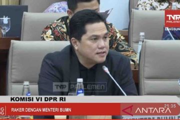 Menteri BUMN raker Komisi VI DPR minta PMN Rp44,24 triliun di 2025