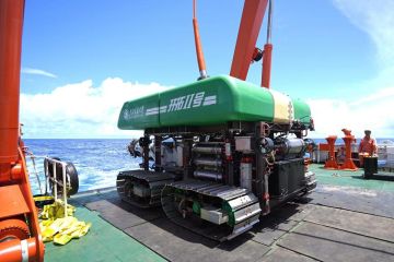 Wahana penambangan tugas berat laut dalam China capai rekor kedalaman