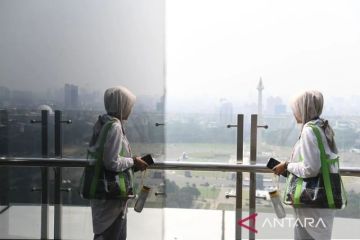 Udara Jakarta kembali tidak sehat setelah sempat membaik