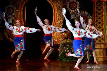 Pentas seniman Ukraina di ajang Bali World Culture Celebration