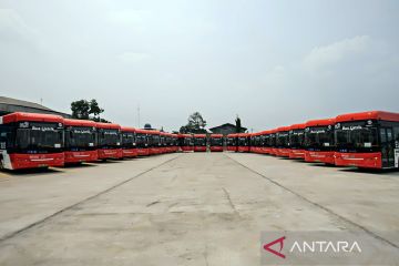 TransJakarta tambah 200 bus listrik hingga akhir 2024