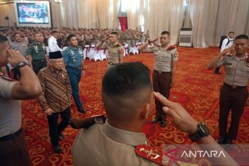 Wapres: Pilkada butuh pengawasan lebih personel TNI/Polri