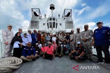 16 nelayan Indonesia dipulangkan di perbatasan laut RI-Malaysia