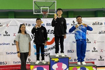 Nanda Anugrah pertahankan gelar juara aerobik di 3rd Indonesia Open