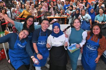 Indofood gelar demo masak bersama Nicky Tirta & komunitas di JFK 2024