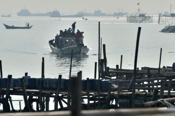 Album Asia: Melihat kesibukan pagi di kampung nelayan di Jakarta
