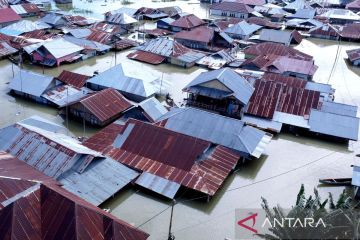 Sebanyak 9.370 warga terdampak banjir di Tilango