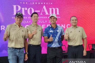 Kompetisi golf Pro-Am akan kembali digelar di Indonesia pada September