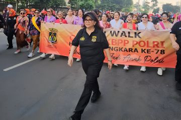 KBPP Polri: Jalan sehat jadi momentum kebersamaan dengan masyarakat