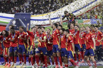 Spanyol juara Euro 2024 setelah kandaskan Inggris 2-1