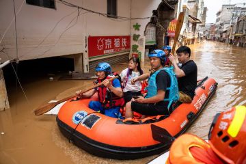 China bersiap hadapi puncak musim banjir paling kritis
