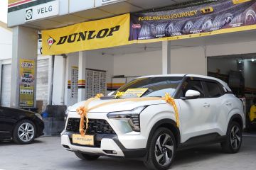 Dunlop Indonesia serahkan Mitsubishi Xforce untuk konsumen beruntung